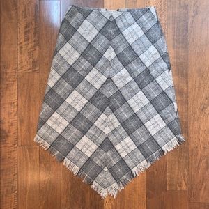 Rafaella Wool Triangle Skirt